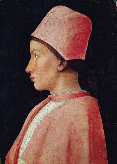 Portrait of Francesco Gonzaga II as a Boy, 1461 by Andrea Mantegna